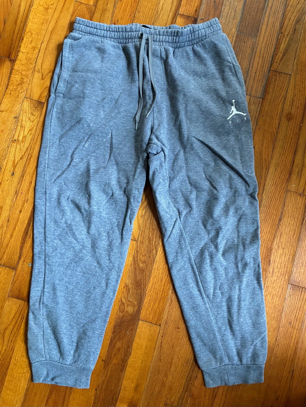 Jordan Men's Heather Gray Fleece Joggers